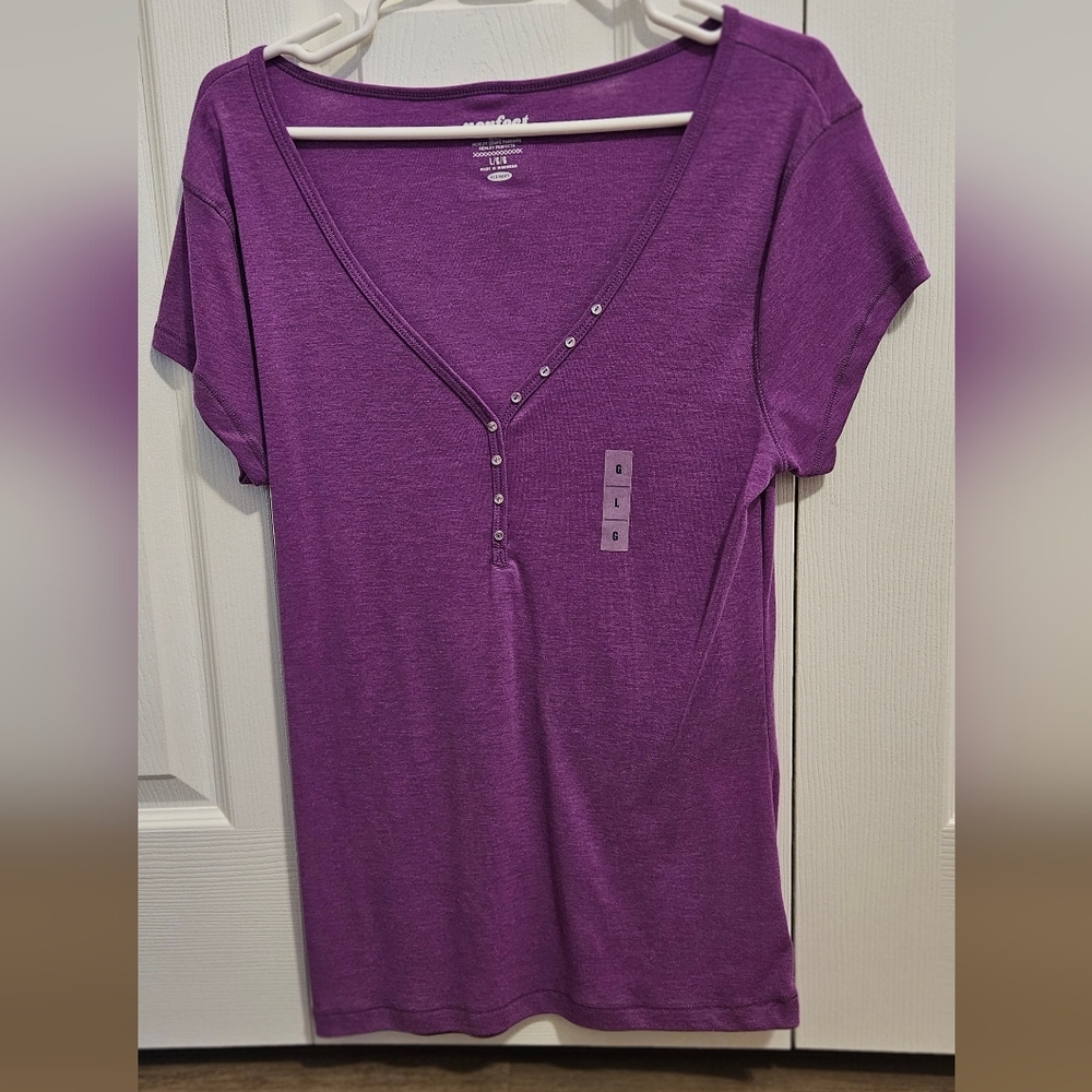 Old Navy Purple Short Sleeve Tee